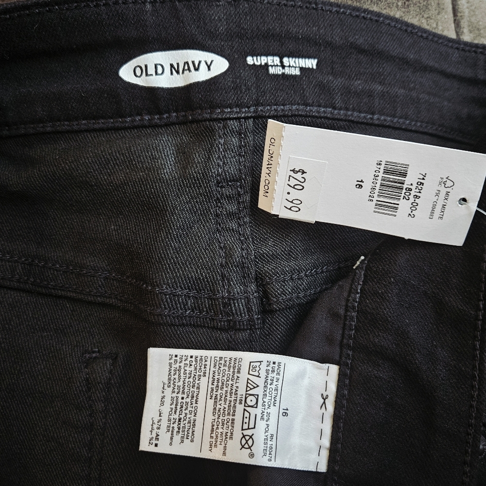Old Navy Women's Super Skinny Jeggings - NWT - Picture 4 of 14